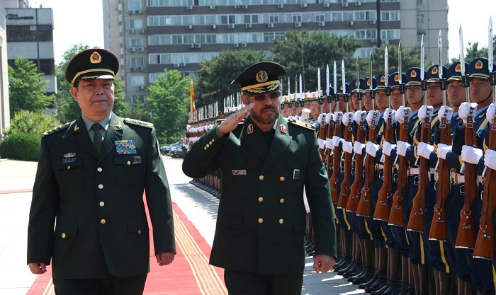 Iran and China sign military cooperation agreement